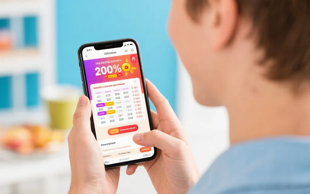 用户在智能设备上浏览官方开奖计划